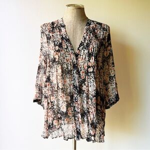 Joie Floral Silk Top